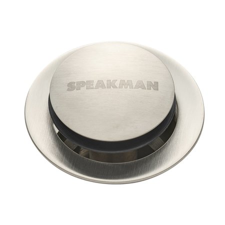 SPEAKMAN Push-pop Drain- Brushed Nickel S-3470-BN